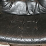 Vintage leather armchair