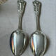 Elegant cutlery set 1900-1910 Boulenger "White 84" 24 place settings