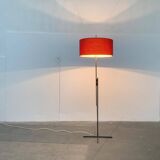 Mid-century German minimalist floor lamp by Kaiser Idell / Kaiser Leuchten.