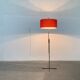 Mid-century German minimalist floor lamp by Kaiser Idell / Kaiser Leuchten.