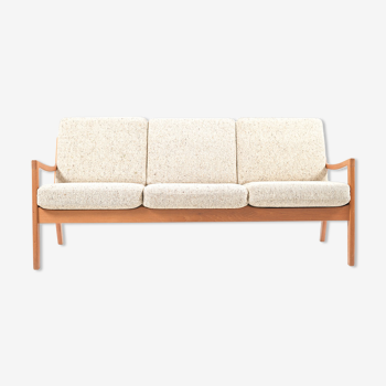 Sofa 3 seater teak by Ole Wanscher