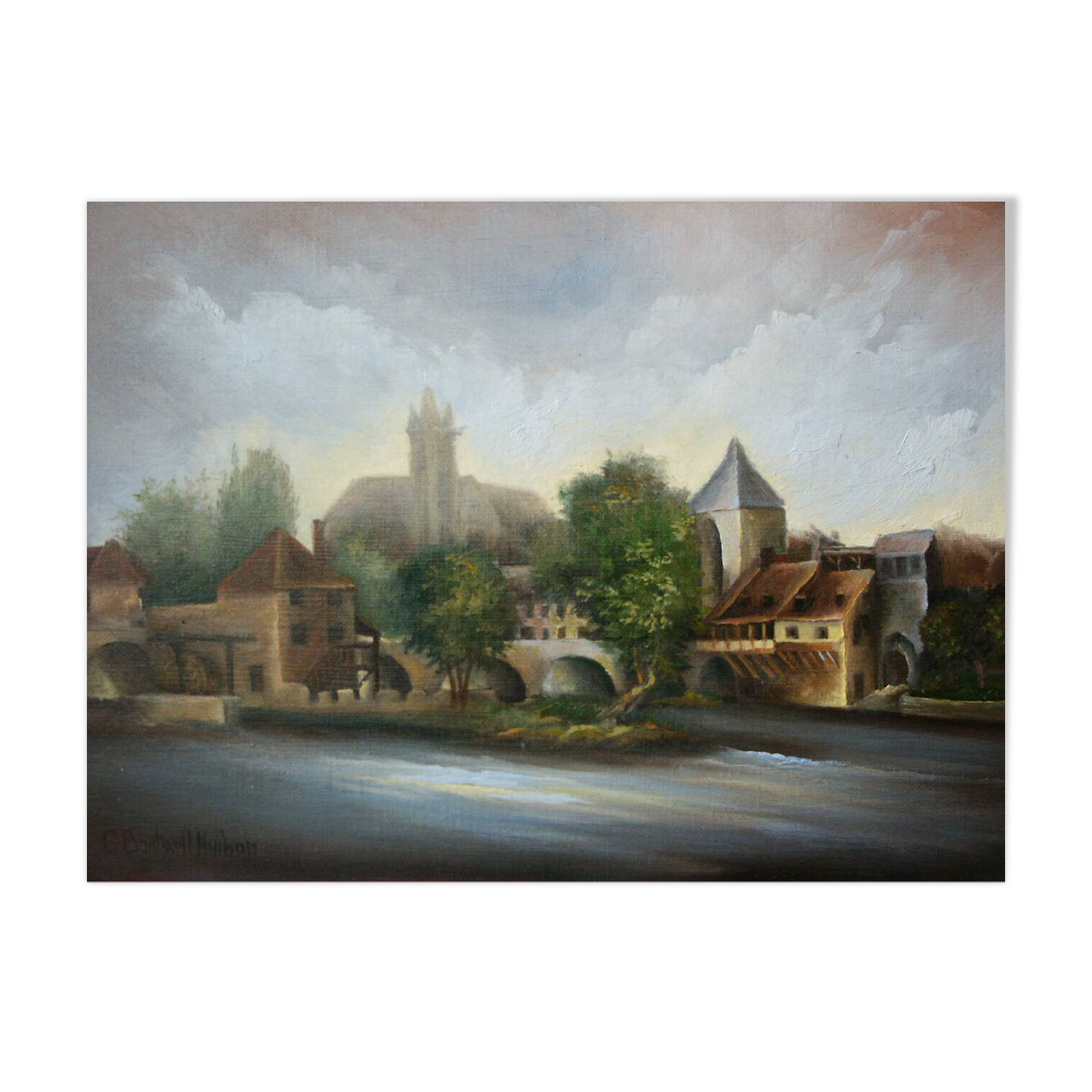 Vue de Moret sur Loing