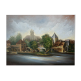 Vue de Moret sur Loing