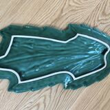 Long dish or platter in Vallauris style.