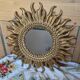 Vintage Gold Sun Mirror – A Mid-Century Classic for a Stylish Décor