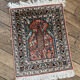 Cashmere silk carpet