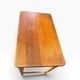 Vintage wooden desk with 3 drawers | 1960s retro style
