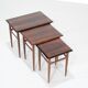 Side tables by Kai Kristiansen for Skovmand & Andersen Denmark 1960