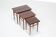 Side tables by Kai Kristiansen for Skovmand & Andersen Denmark 1960
