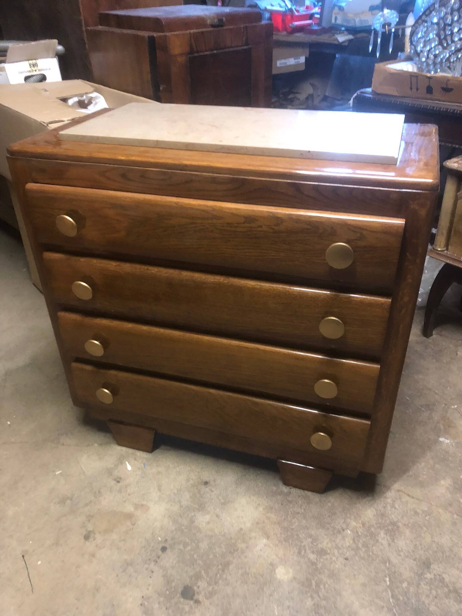 Art Deco chest of drawers