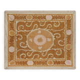 Vintage Turkish hand-knotted rug 125x151 cm