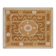 Vintage Turkish hand-knotted rug 125x151 cm