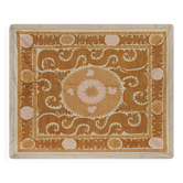 Vintage Turkish hand-knotted rug 125x151 cm