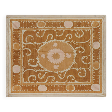 Vintage Turkish hand-knotted rug 125x151 cm