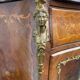 Secretary louis XV curved, varnish Martin, marquetry