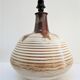 Italian ceramic lamp foot 70s