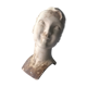 Old plaster head bust of mannequin 1930