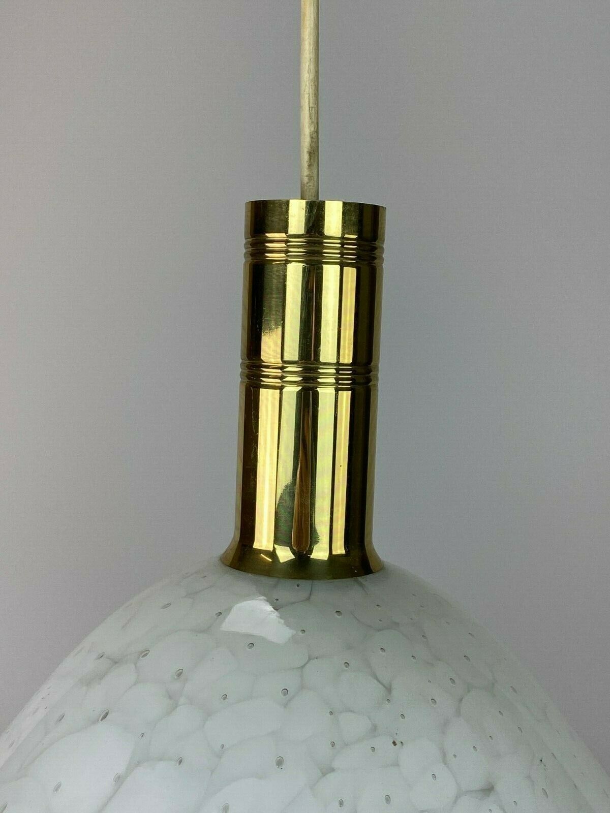 60s 70s Peill & Putzler hanging lamp ceiling lamp glass space design lamp