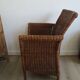Rattan armchair