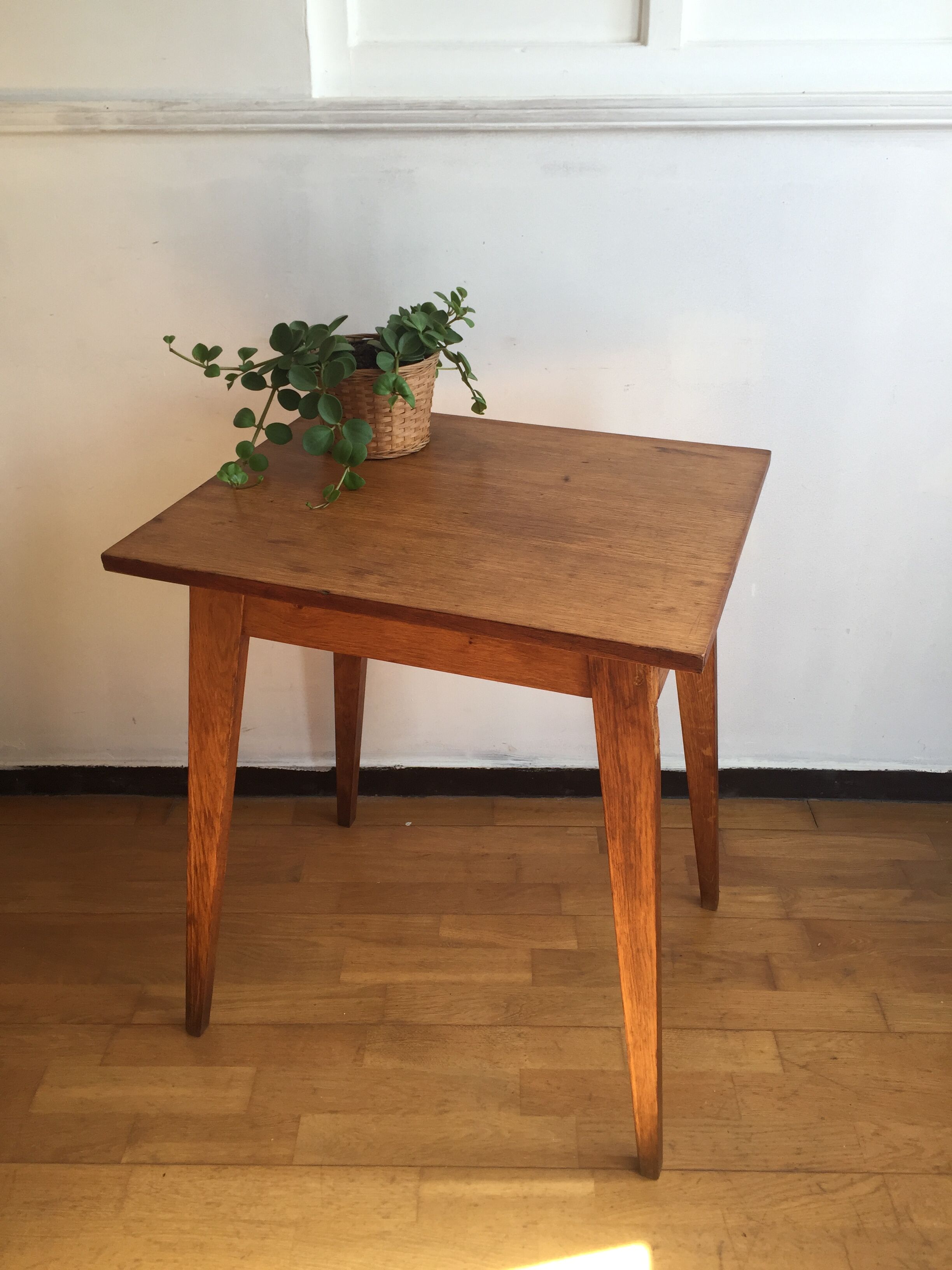 Wooden side desk