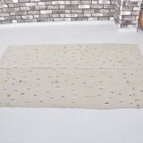 Vintage decorative hemp rug for the home, ref. 3672