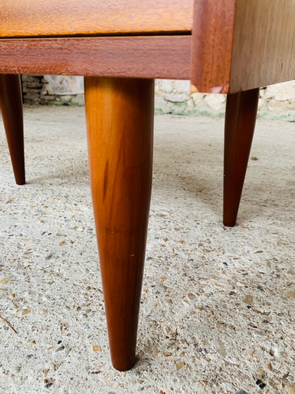 Vintage chest of drawers, 5 drawers in teak Circa 60