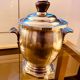 Art Deco coffee set in silver metal