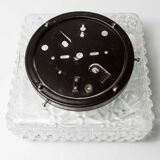 60's square glass floral-shaped ceiling