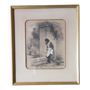 Lithographies authentiques 19ème