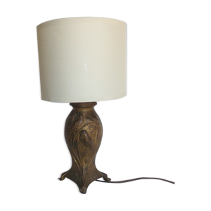 Lampe art nouveau signée xavier Raphanel Oiseaux branchés art Nouveau