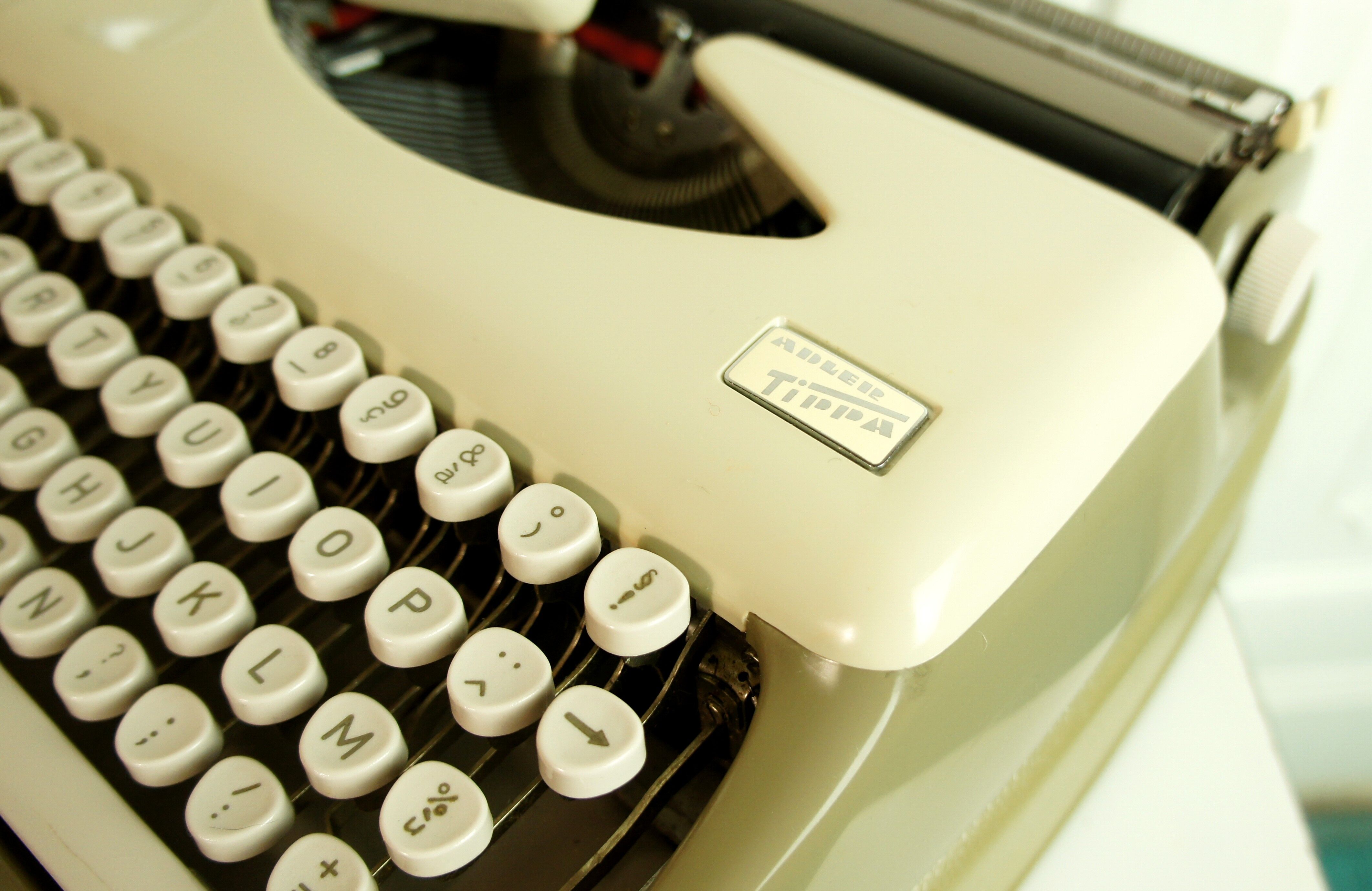 Adler Tippa typewriter, imported from Germany, circa 1960