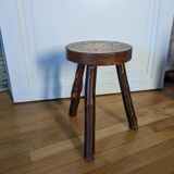 Brutalist farm stool