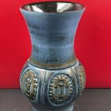 Contemporary ceramic Large vase, Jean de LESPINASSE - 1950, H 35 cm