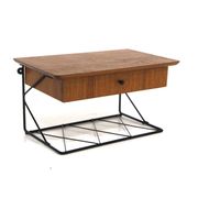 Console murale scandinave en teck, Suède, 1960