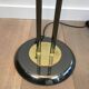 Lampadaire de parquet patine canon de fusil et laiton