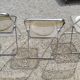 Set de 3 chaises Plia de Giancarlo Piretti des années 70