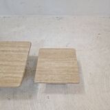 Lot de 3 tables gigognes, 1980s