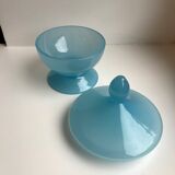 Sky blue opaline box 60s