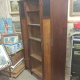 Library in wenge, ash and pine around 1930