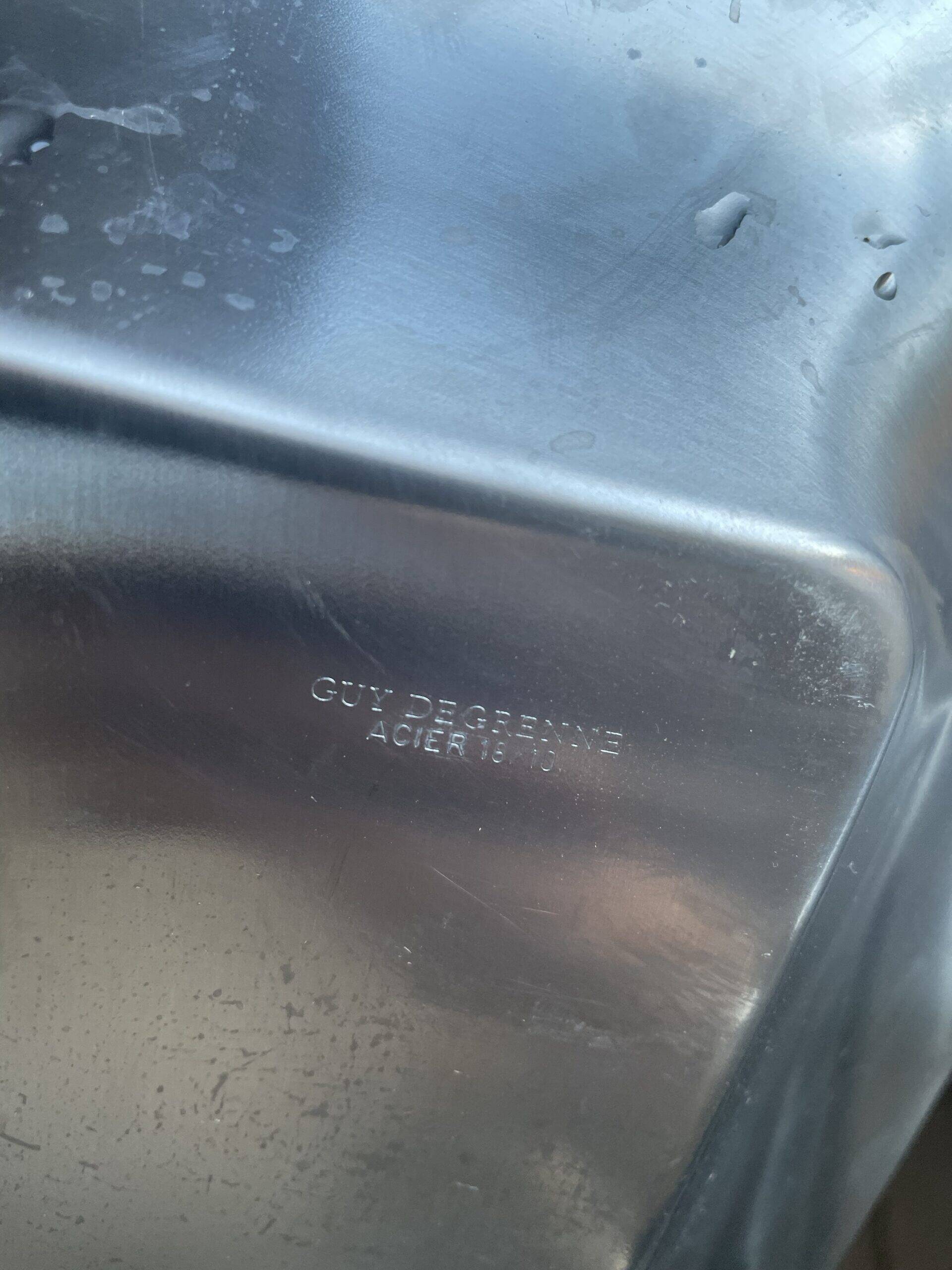 Guy Degrenne - Pair of serving trays