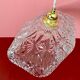 Vintage molded glass lampshade pendant lamp