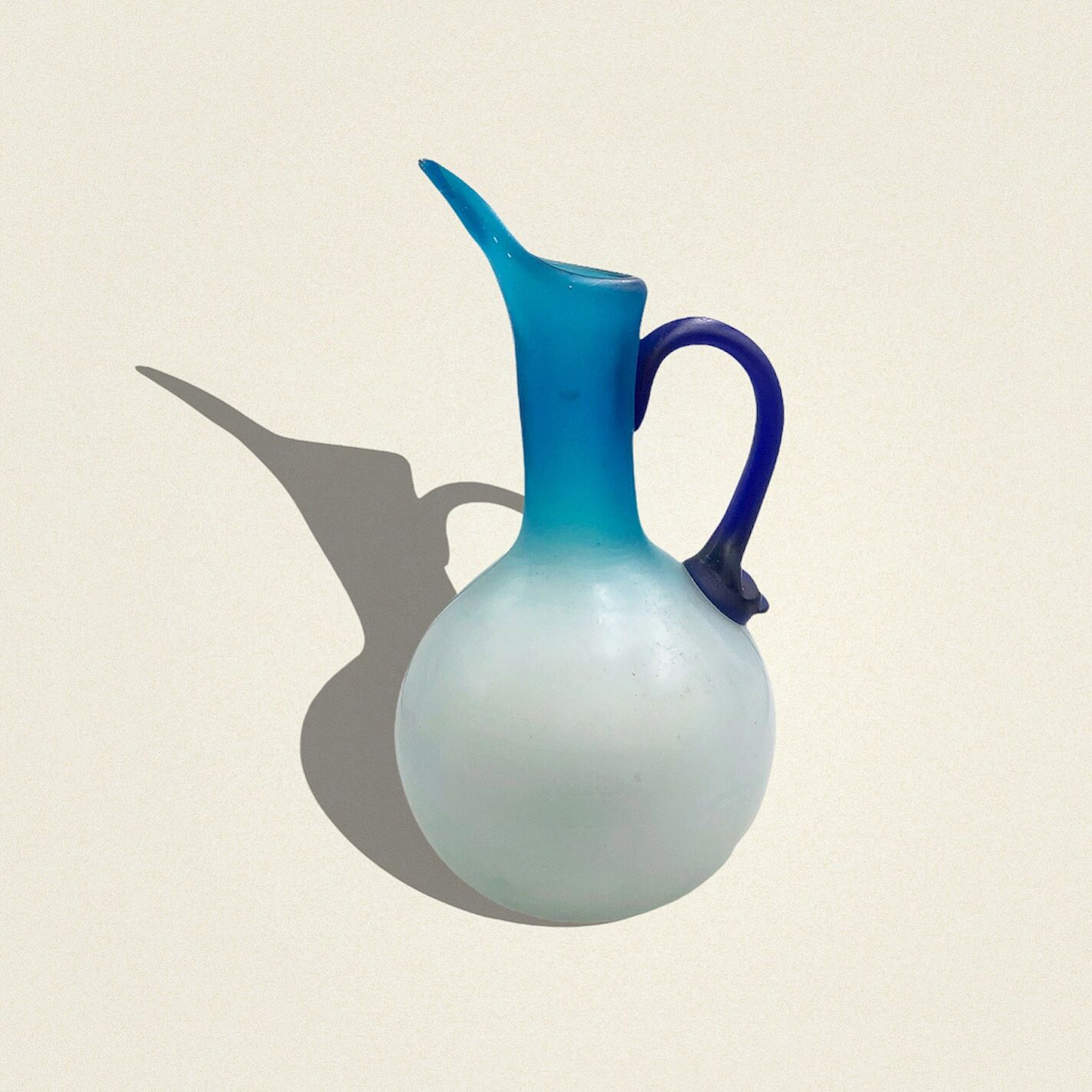 Vintage glass carafe