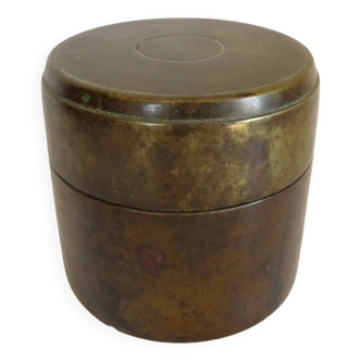 Bronze Apothecary Box / 19th India / Kum Kum Tikka Pharmacy