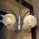 Delmas chandelier with Mazzega globes