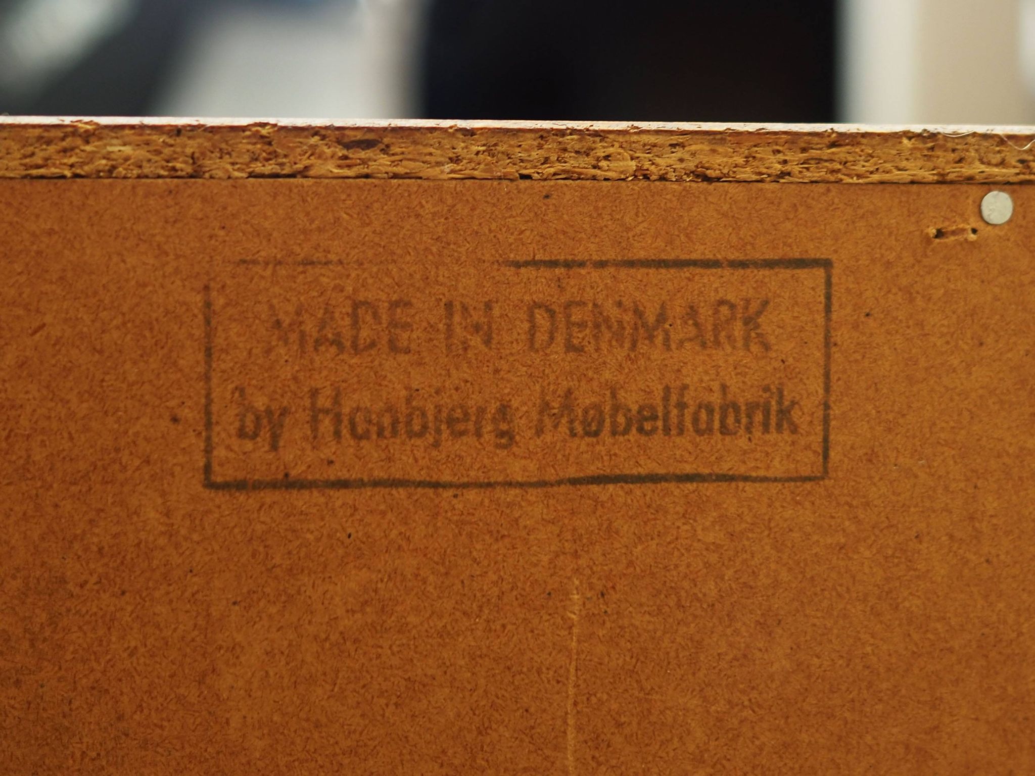 Mahogany secretary, Danish design, 1960s, manufacturer: Hanbjerg Møbelfabrik
