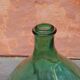 Lady jeanne old bubbled glass - 15 liters - height 41 cm ( a )