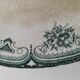 Antique “Narcissus” dish – Onnaing earthenware factory (circa 1900)