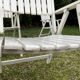 6 fauteuils de jardin bois vintage pliant