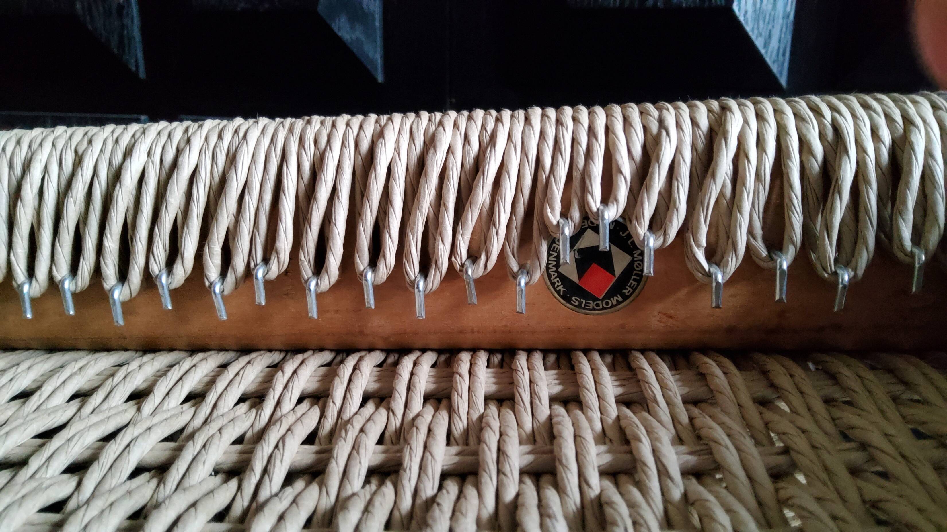 4 Niels Otto Møller model 71 chairs, Denmark 1950