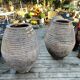 Pair of large Spanish jars